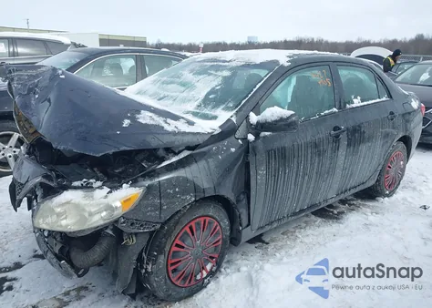 2010 Toyota Corolla Le z USA, uszkodzony, nr VIN 2T1BU4EE8AC525193